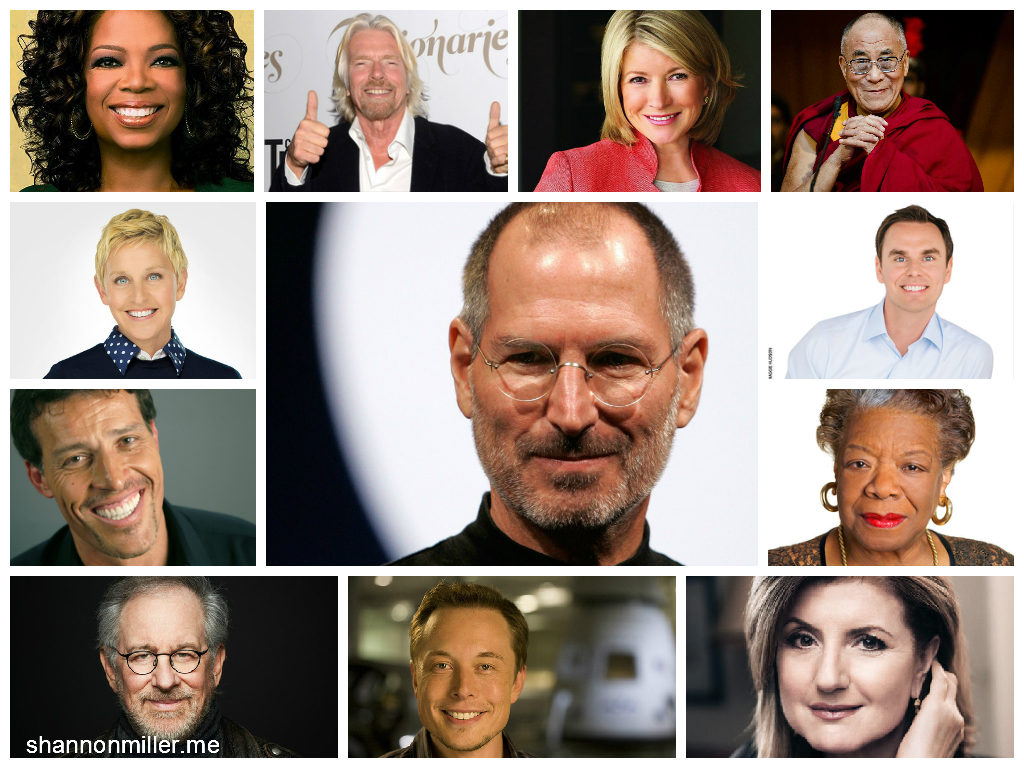 Success tips from twelve of the world's most successful people